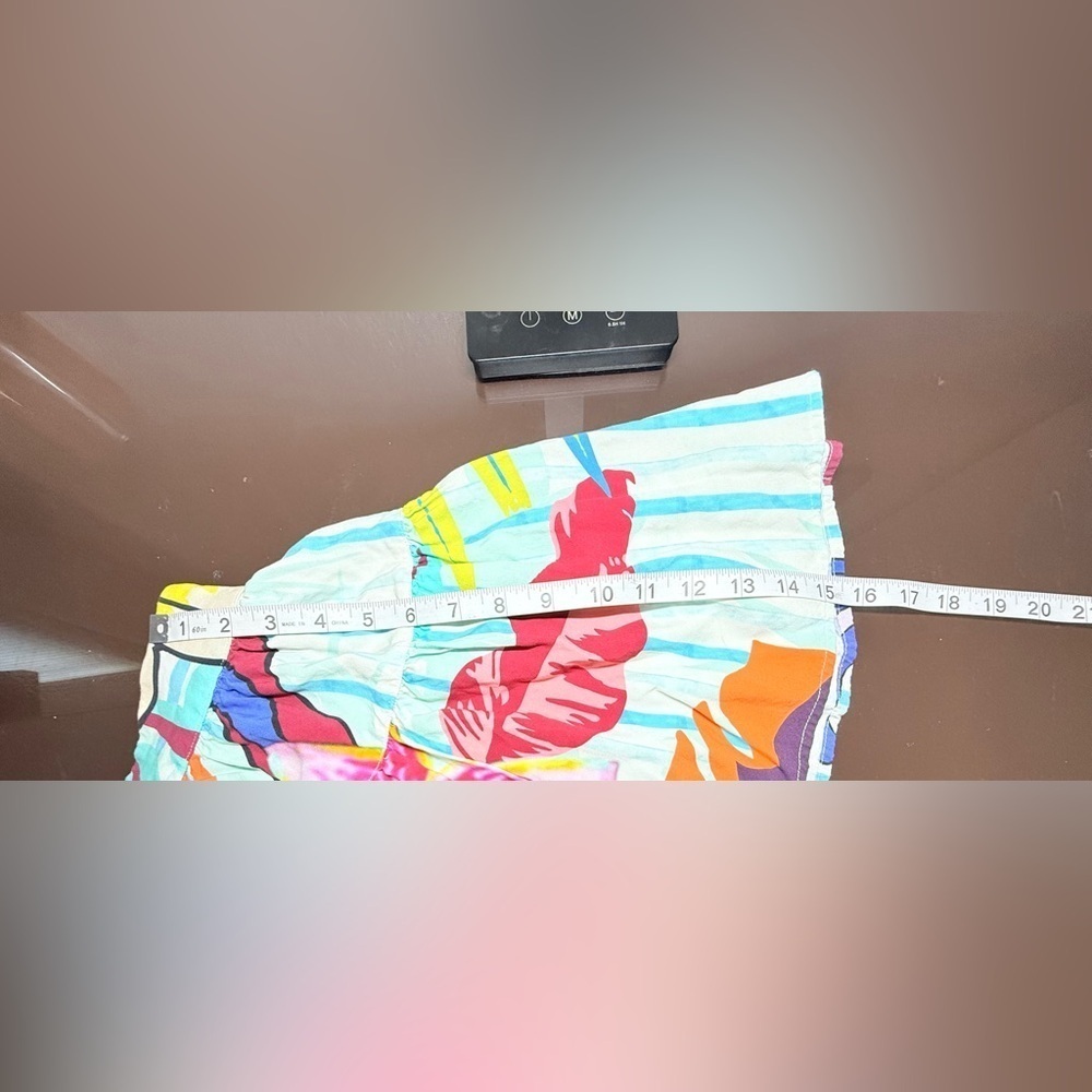 Vibrant Floral Mini Skirt - Picture 5 of 8